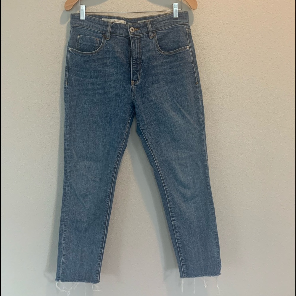 Pilcro and the Letterpress High rise jeans